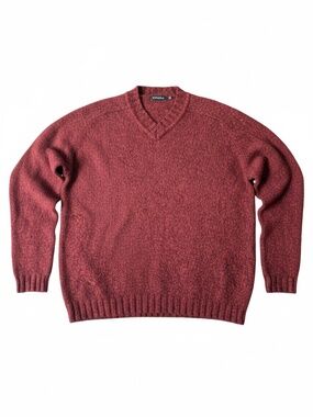 Red burgundy sweater